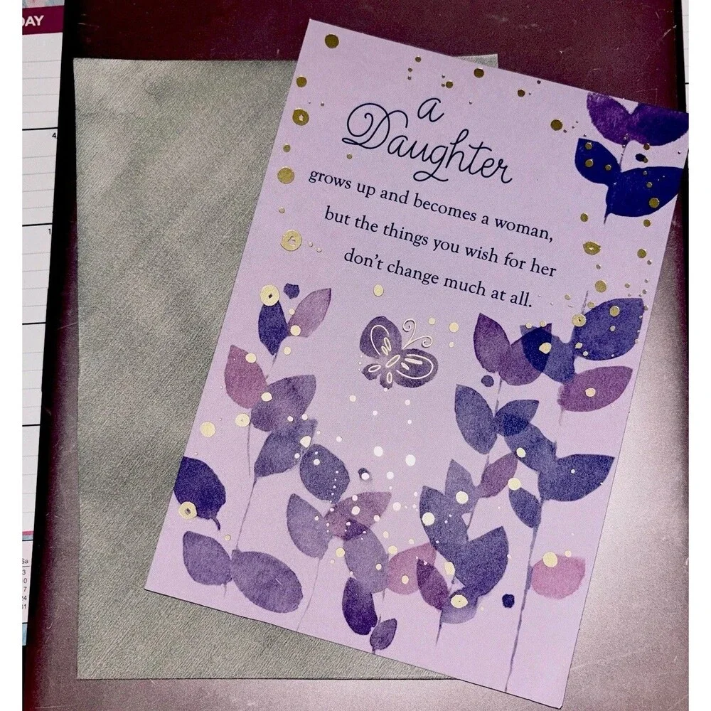 Hallmark Graduation Card for Daughter | Elegant Floral Keepsake